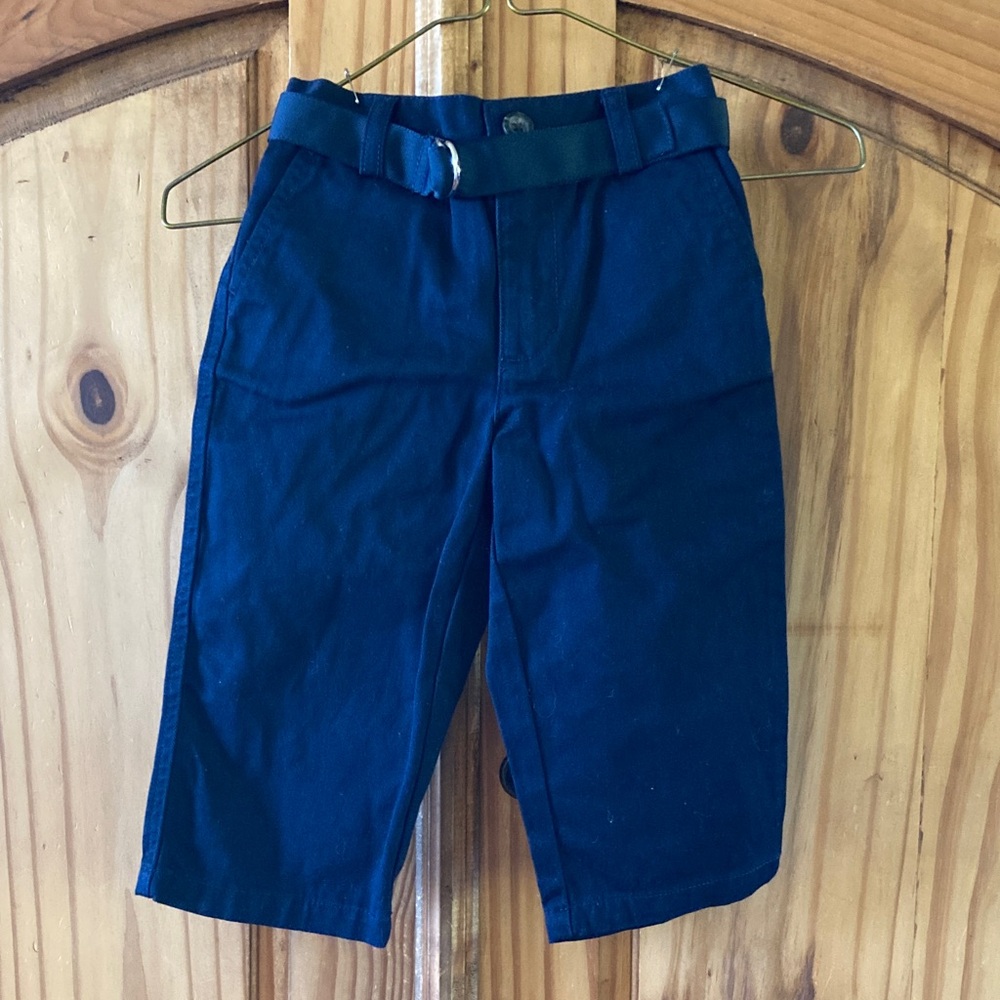 Boys baby Ralph Lauren blue chino pants size 12 months